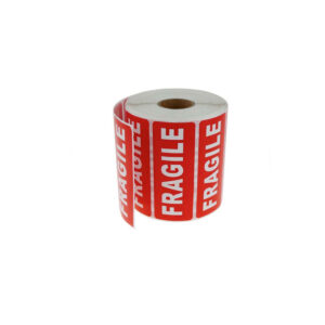 Etiquetas preimpresas 2"x1" Rojo