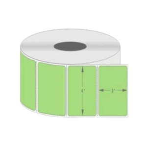 Etiquetas Termo Transferencia TT 4″x3″ Pulg. - Verde