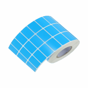 Etiquetas Termo Transferencia TT 30 x 20mm - Celeste