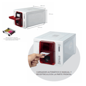Impresora De Tarjetas Zenius, compacta y flexible